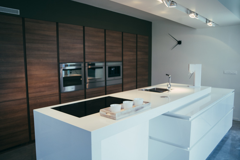 Pure White Diamondstone Island Benchtop
