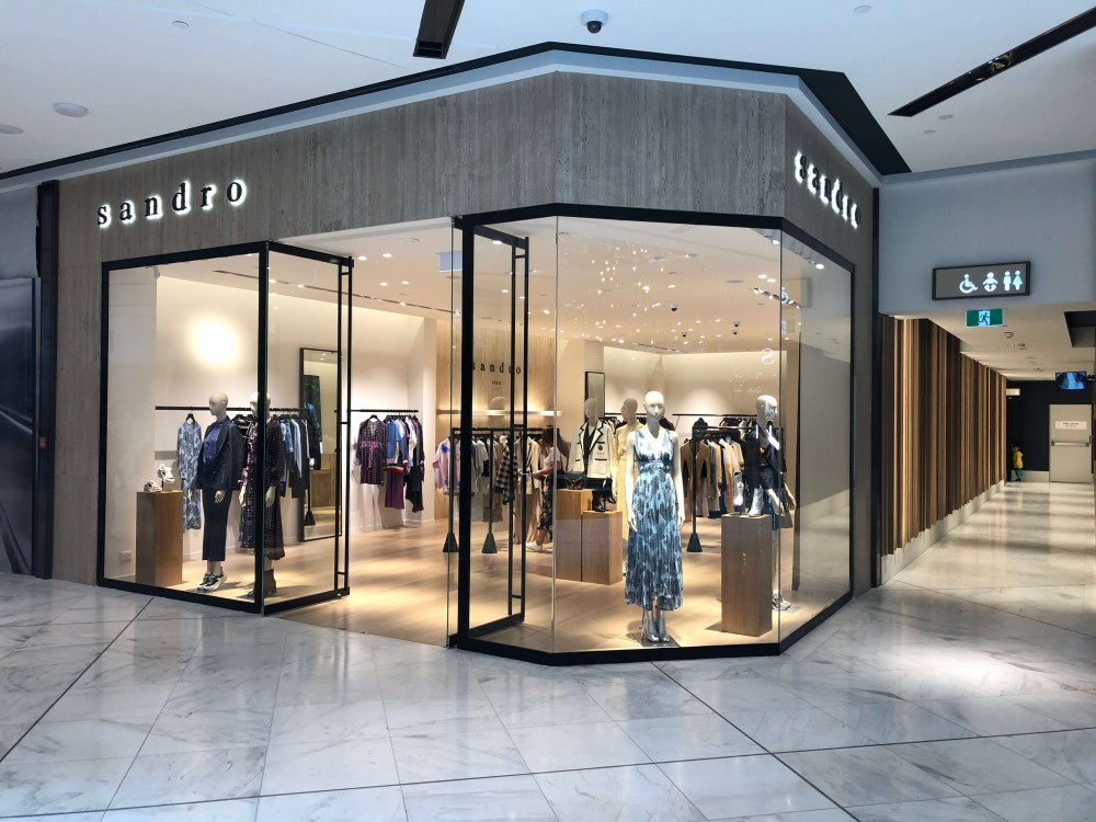 Sandro Paris shop front 1